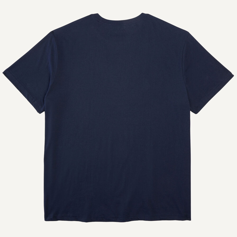 Big & Tall Sustainably Crafted Sail Racing Graphic T-Shirt,Navy,large