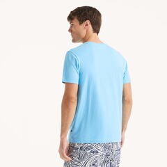 Beach Boys x Nautica Graphic T-Shirt,Azure Blue,large