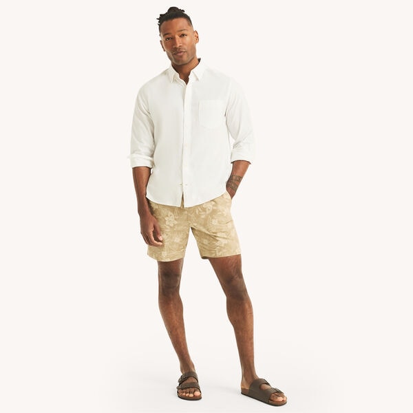 7" Printed Pull-On Short