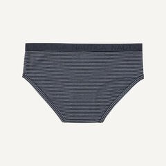 Stretch-Cotton Hipster Brief, 5-Pack,Black,large