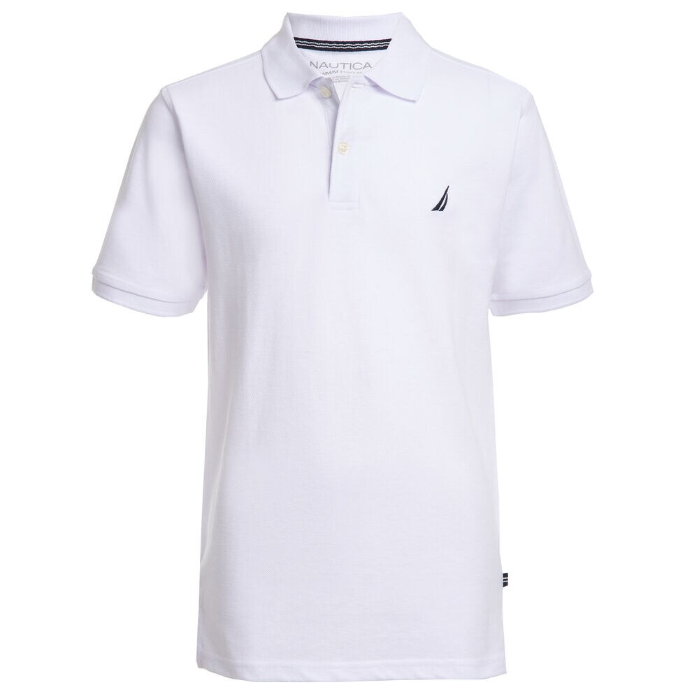 Boys' Polo (8-20),Antique White Wash,large