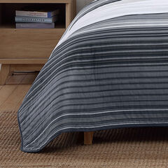 COVESIDE KING REVERSIBLE QUILT AND SHAM SET,Heather,large