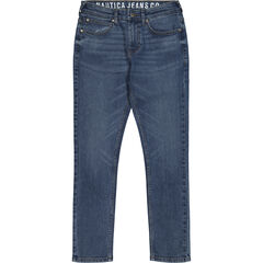 TODDLER BOYS' SKINNY FIT DISTRESSED DENIM (2T-4T),Horizon Blue,large