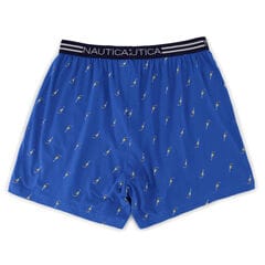 SAILBOAT PRINT KNIT BOXER,Classic Blue,large