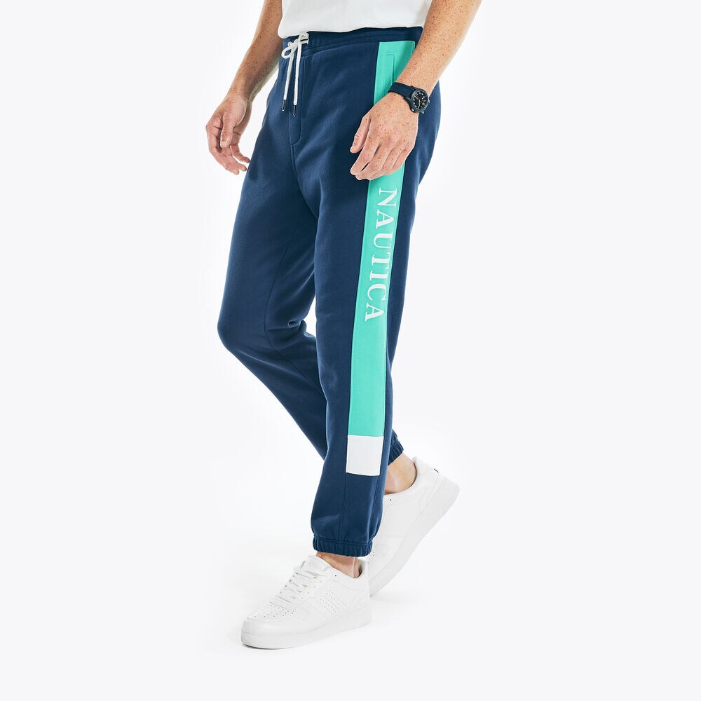 REISSUE SUSTAINABLY CRAFTED COLORBLOCK PANT,Blue Depths,large