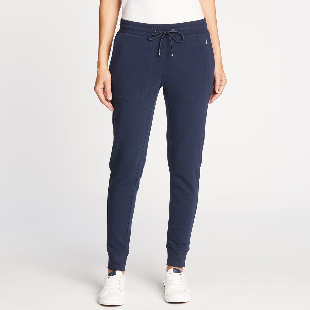 FLEECE LINED JOGGER,Stellar Blue Heather,large