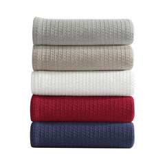 Baird Red Full/Queen Blanket,Pink Shrimp,large