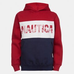 BOYS' LOGO PULLOVER HOODIE (8-20),Dark Acacia,large