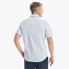 NAVTECH SOLID SHORT-SLEEVE SHIRT,Noon Blue,large