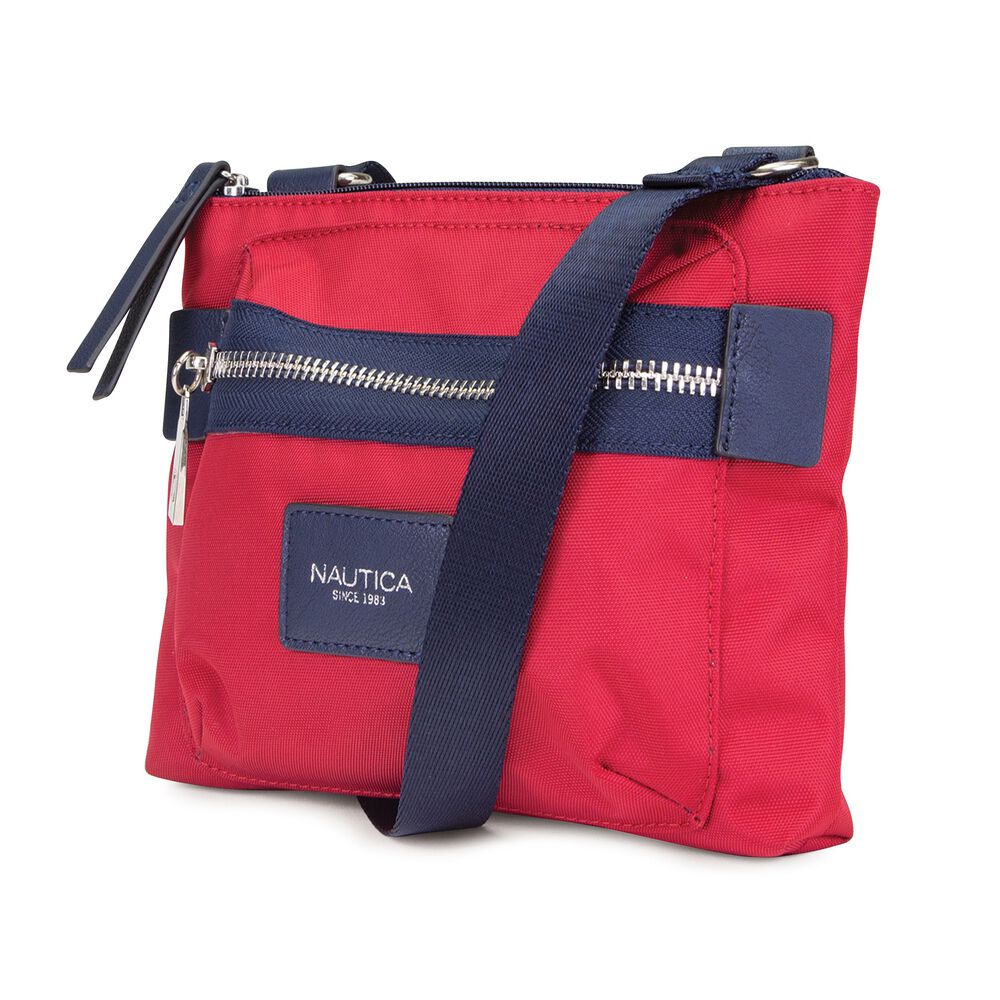 ARMADA CROSSBODY BAG,Nautica Red,large