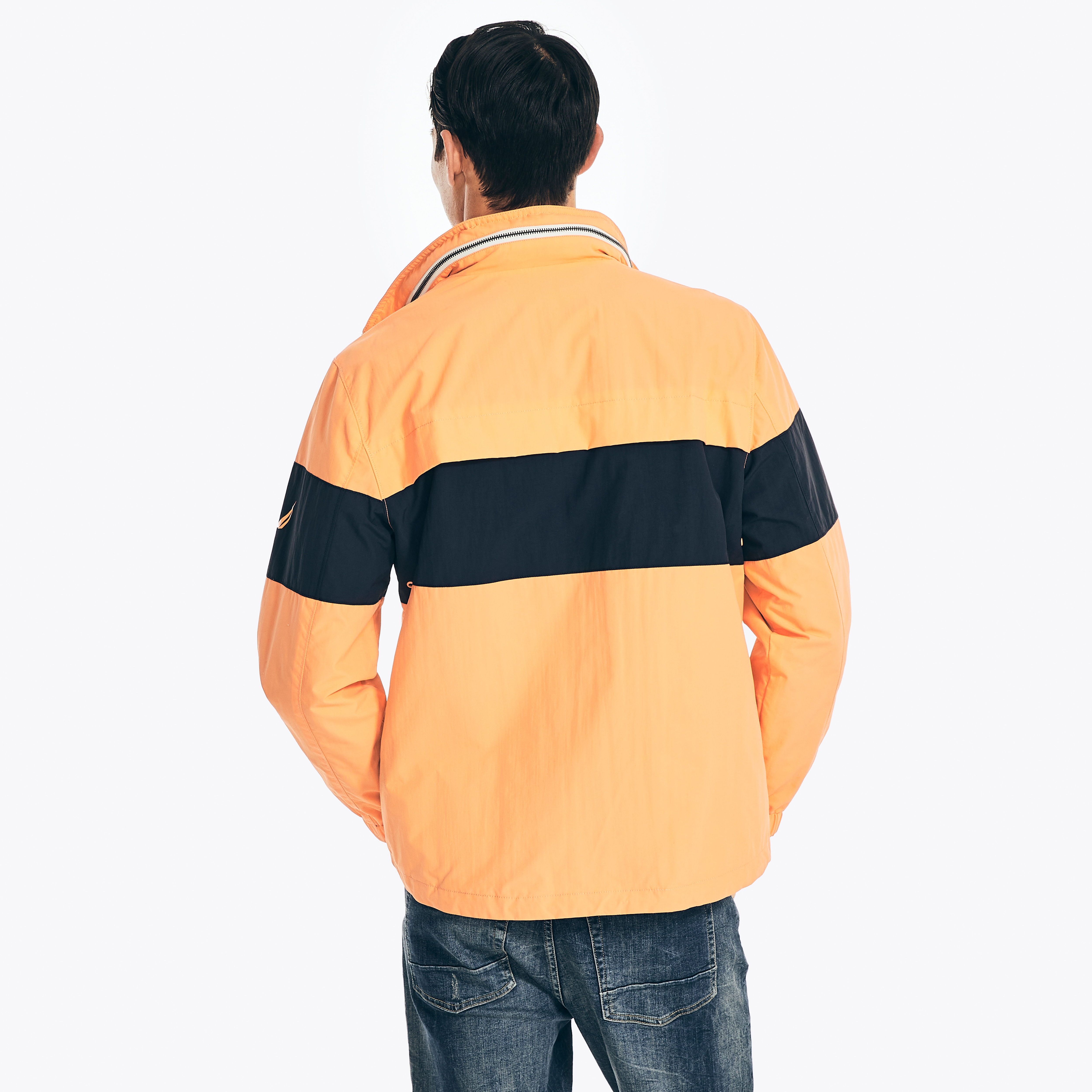 COLORBLOCK HOODED JACKET | Nautica