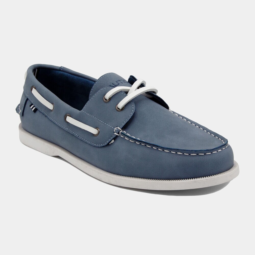 Nueltin 2 Boat Shoe in Light Blue,Prism Light Blue Wash,large