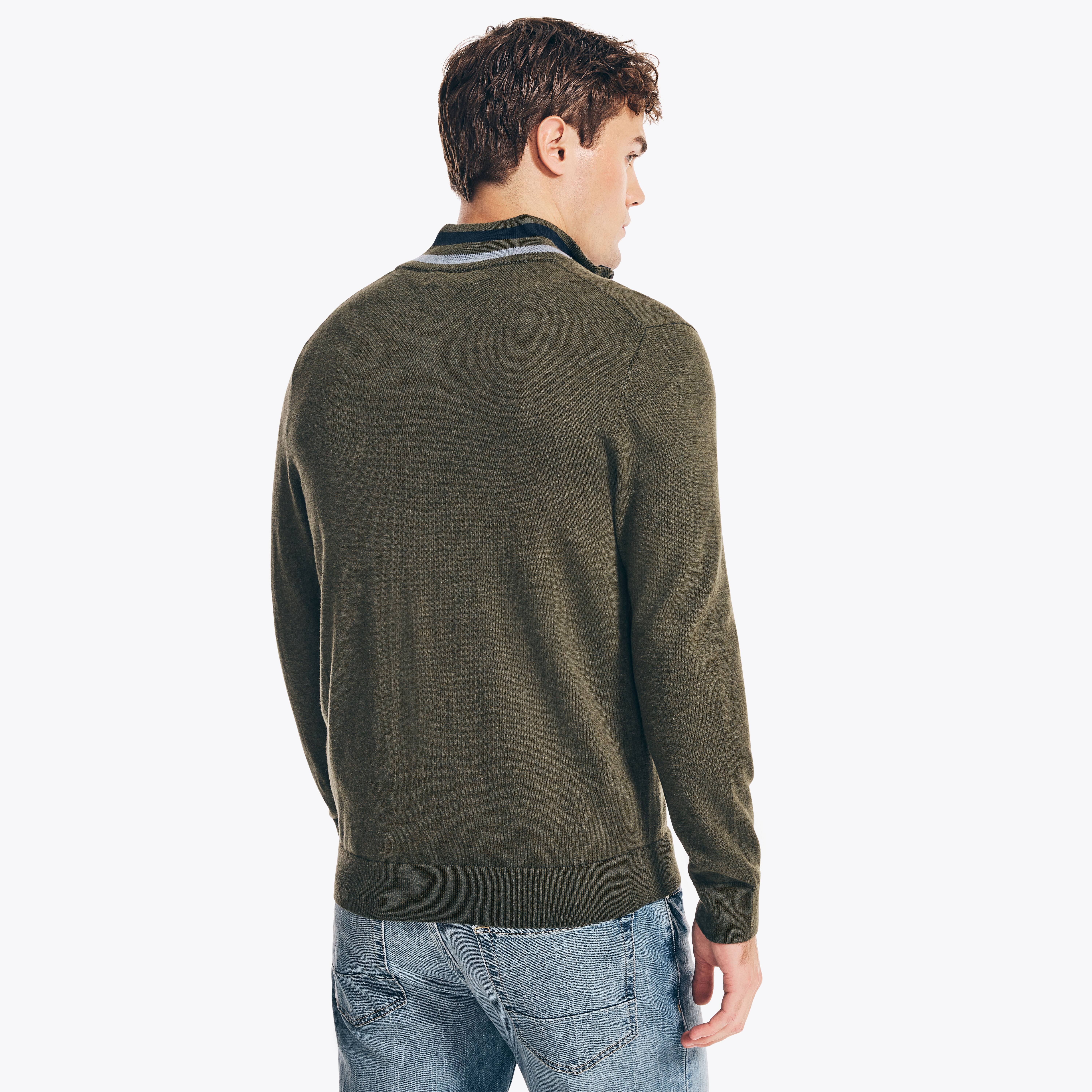 COLORBLOCK FULL-ZIP SWEATER | Nautica