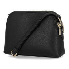 Dome Zip Crossbody Bag,Black,large