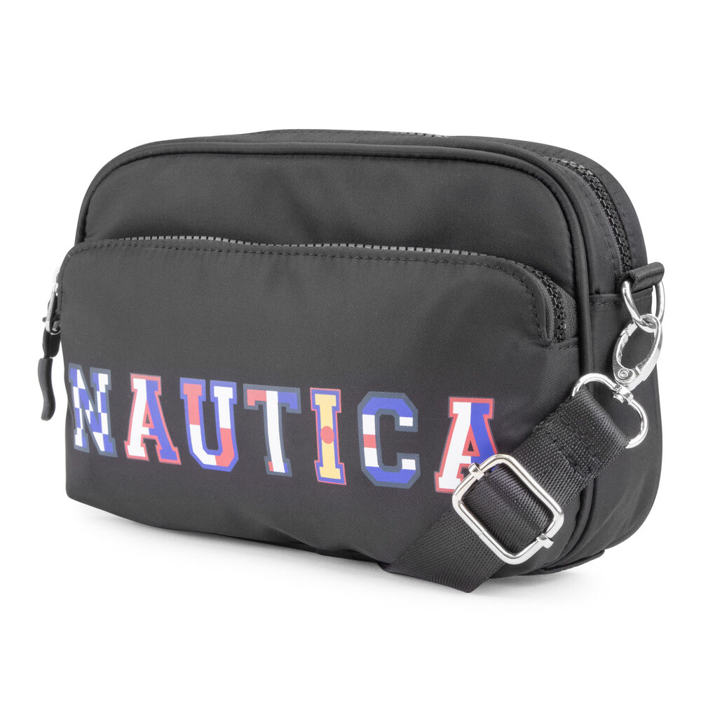 Varsity Convertible Crossbody,True Black,large