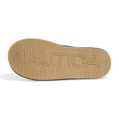 FLEECE LINED SLIPPERS,Navy,large