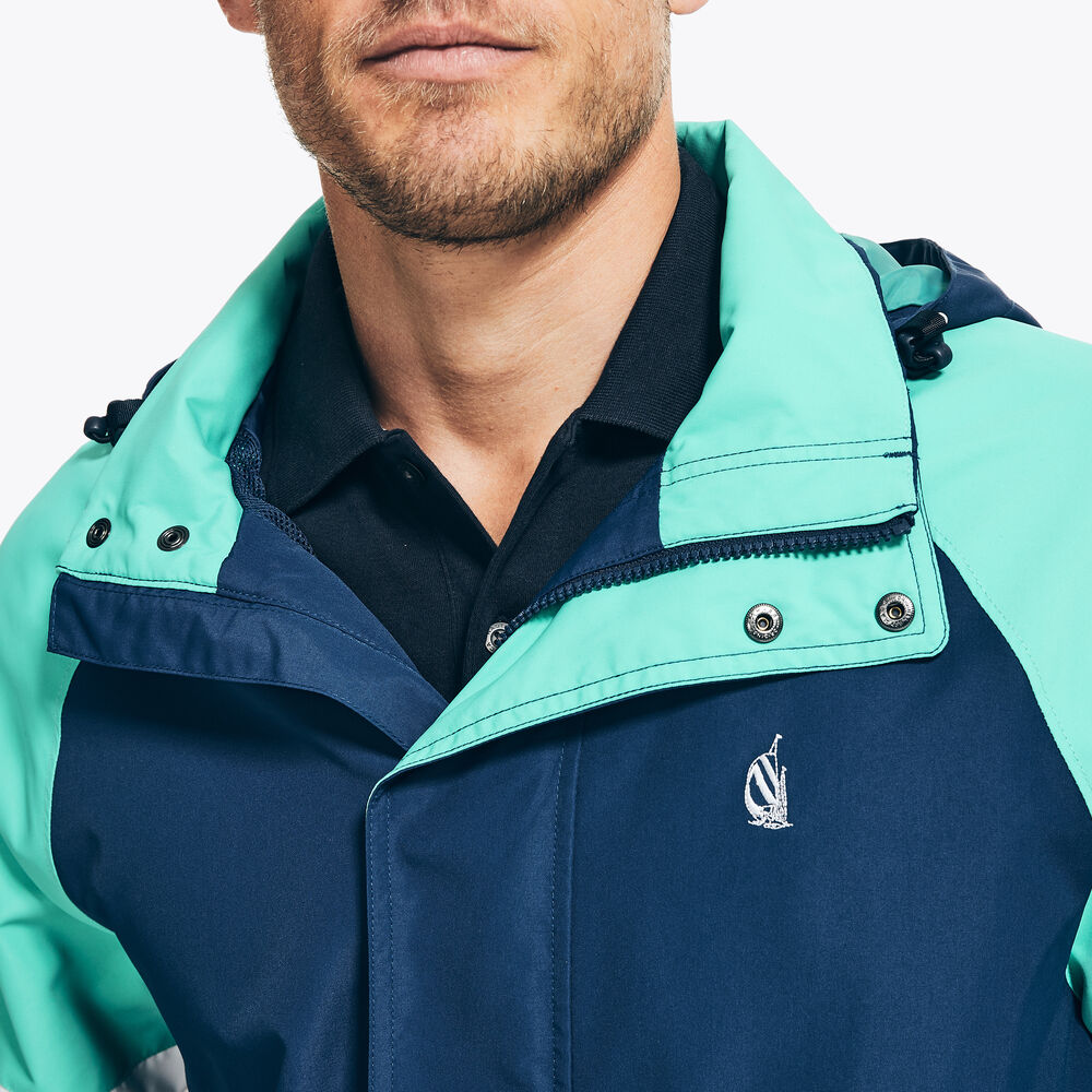 REISSUE COLORBLOCK JACKET,Blue Depths,large