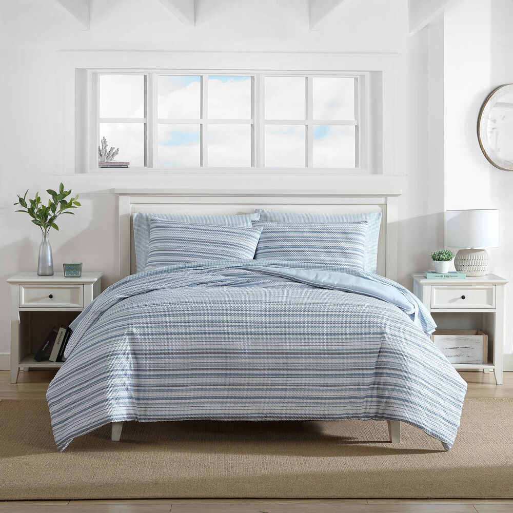 Pembrook Blue King Comforter-Sham Bonus Set,Navy Dusk,large