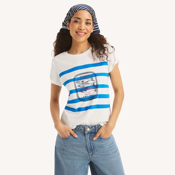Foil Sardines Graphic T-Shirt