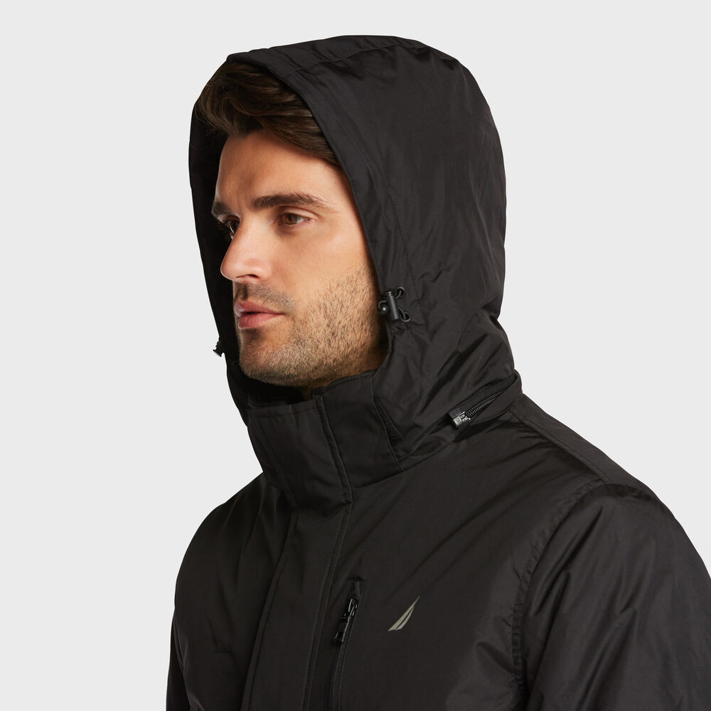 BIG & TALL 3-IN-1 ALL WEATHER JACKET,Black,large