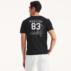 Deep Sea Racing Graphic T-Shirt,True Black,large