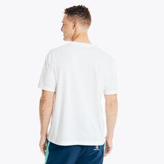 SUSTAINABLY CRAFTED REISSUE T-SHIRT,Bright White,large
