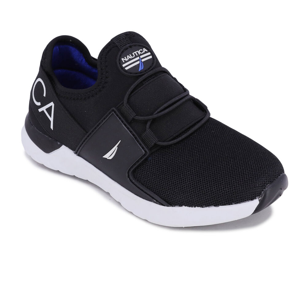 LOGO SLIP-ON SNEAKER,Black,large