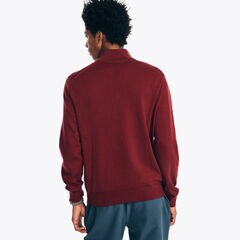 Navtech Quarter-Zip Sweater,Flamingo,large