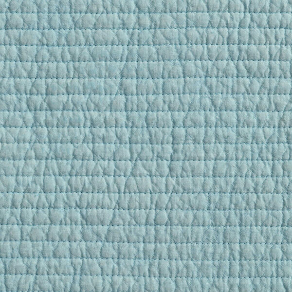 Seashore Stitch Green Full/Queen Quilt Set
