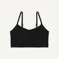 Seamless Bralette, 3-Pack,Black,large