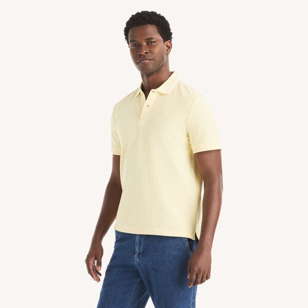 Classic Fit Herringbone Polo