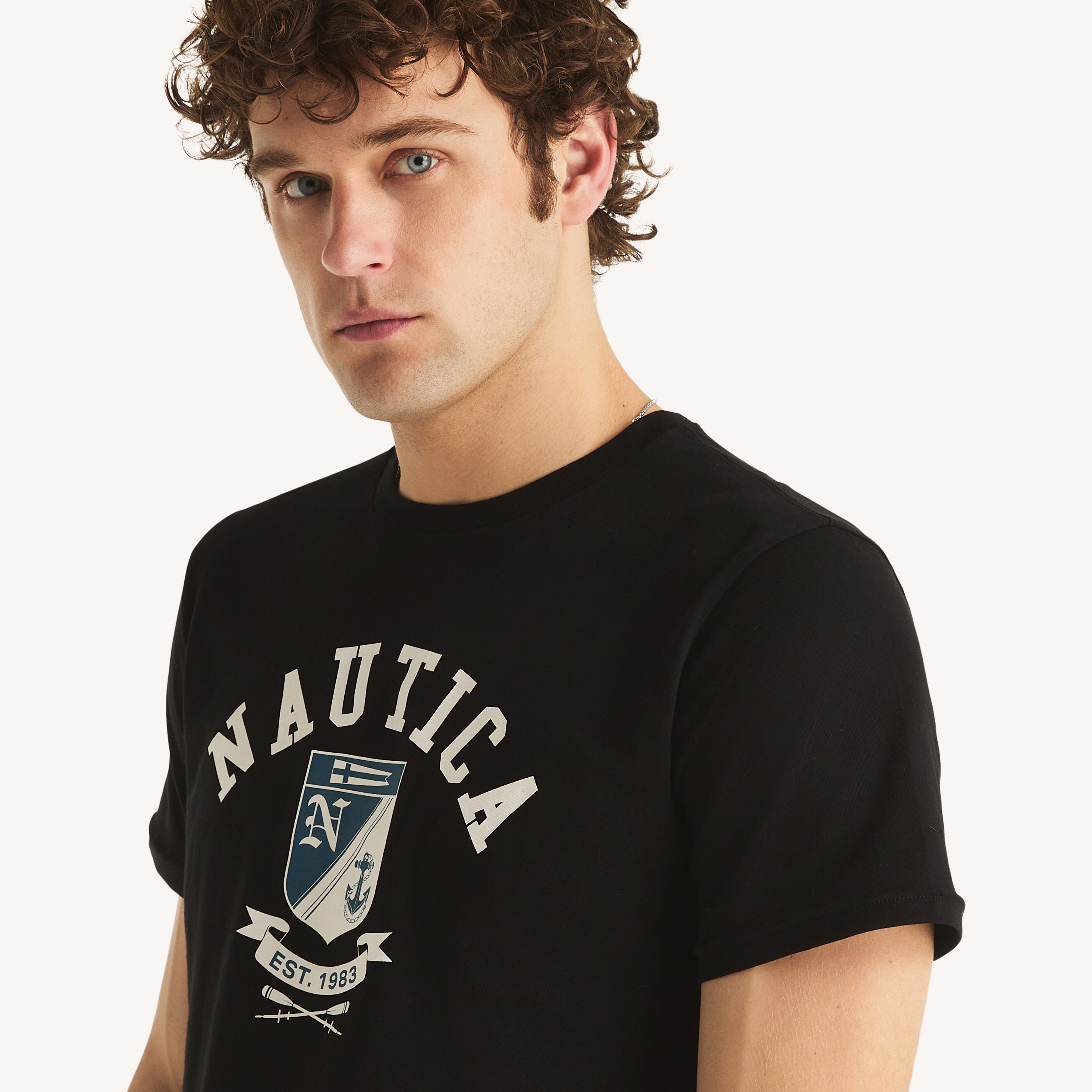 Crest Logo Graphic T-Shirt | Nautica