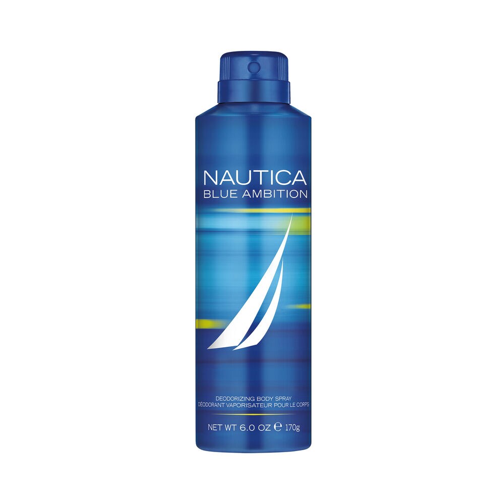 Nautica Blue Ambition 6 oz. Deodorant Body Spray,Multi,large