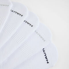 LOGO STRETCH LINER SOCKS, 6-PACK,Black,large