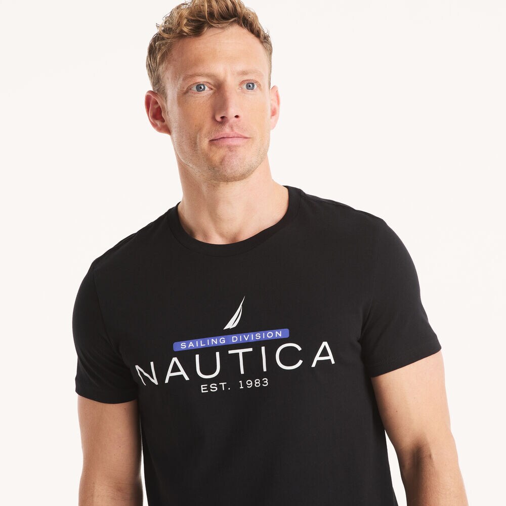 Logo Graphic T-Shirt,True Black,large