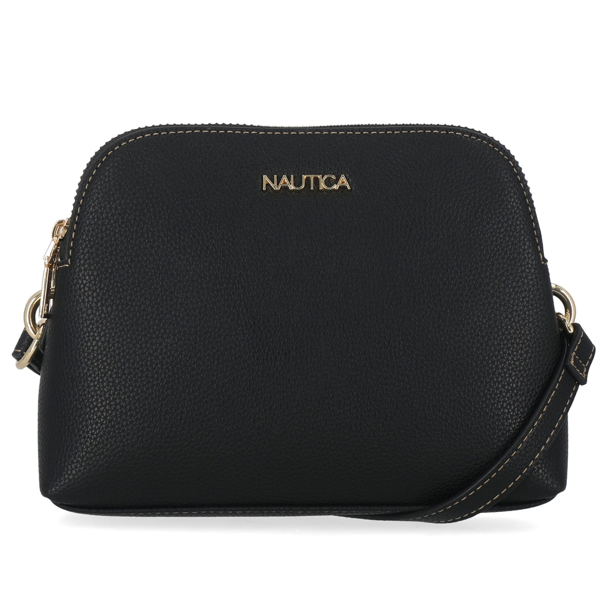 Zip Crossbody Bag,Black,large