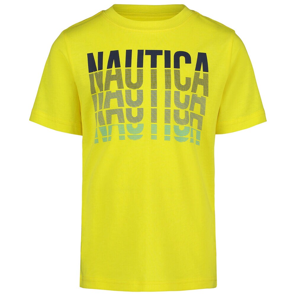 Toddler Boys' Stacked Graphic T-Shirt (2T-4T),Marigold,large