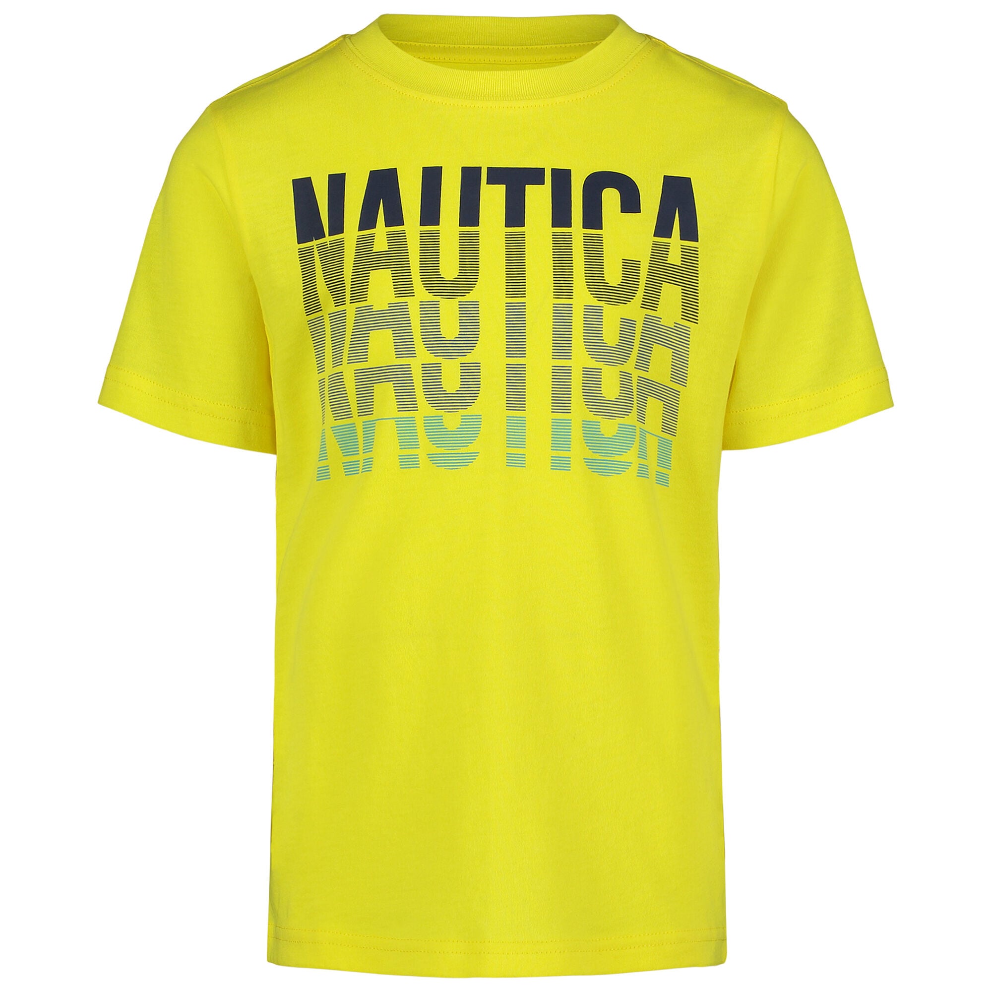 Toddler Boys' Stacked Graphic T-Shirt (2T-4T),Marigold,large