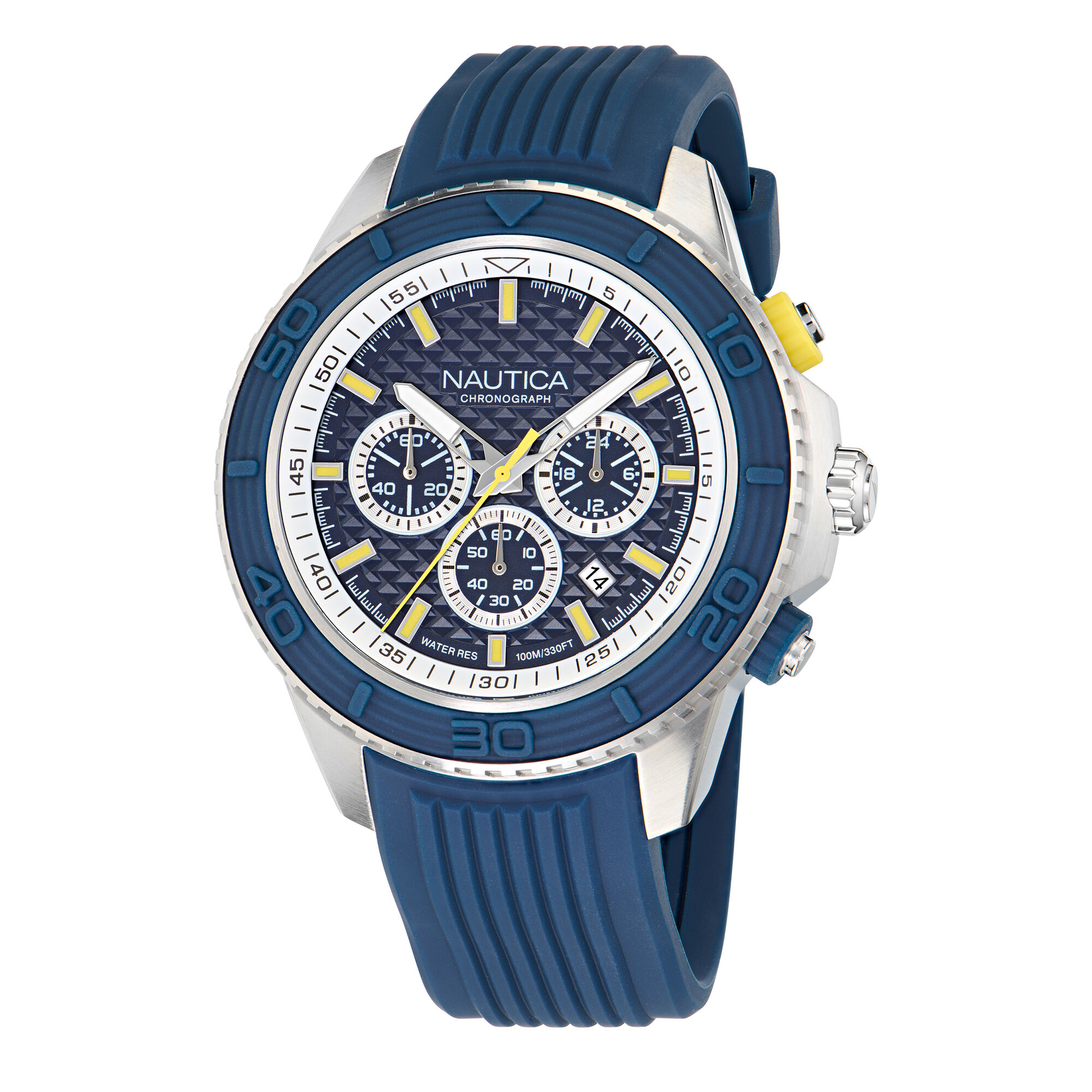 Nautica One Chronograph Watch With Silicone Strap (00656086112634) photo