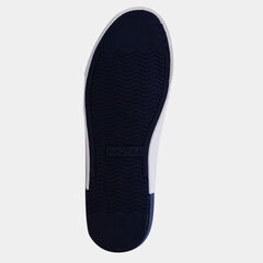 TWO-TONE LOGO SNEAKER,Navy,large