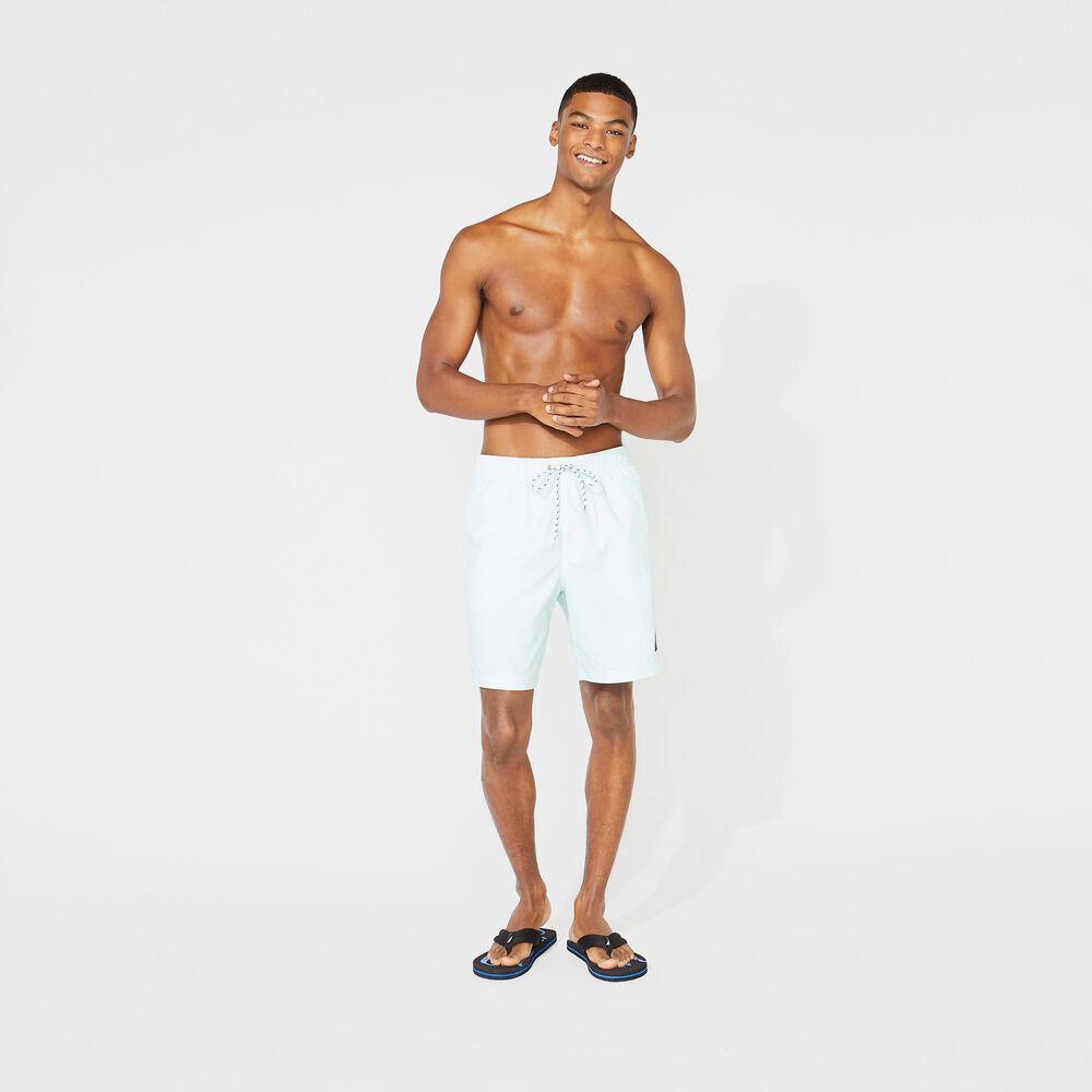 8" BIG & TALL SWIM TRUNKS,Aquabreeze,large
