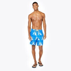 8" BIG & TALL SAILBOAT PRINT QUICK-DRY SWIM,True Navy,large