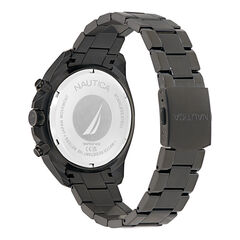 NCT Blue Sail Chronograph Stainless Steel Watch,Black,large