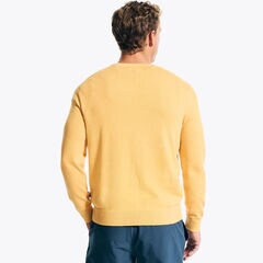 Navtech V-Neck Sweater,Marigold,large
