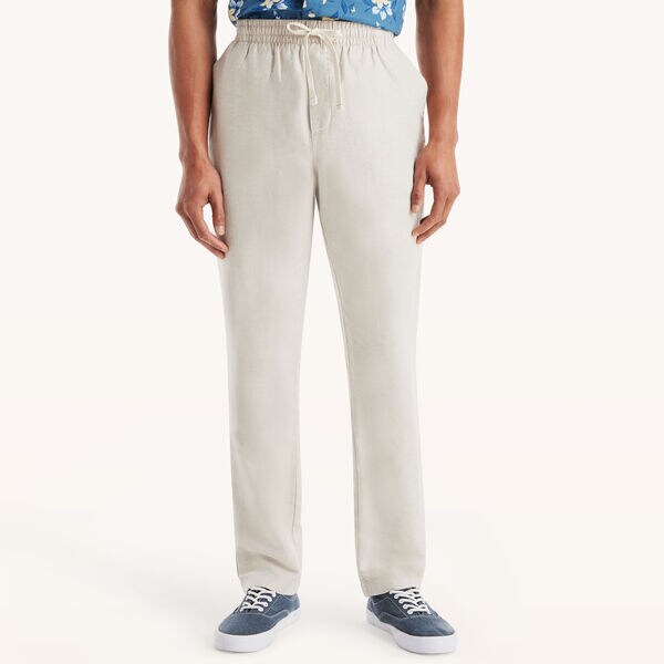Linen Drawstring Pant