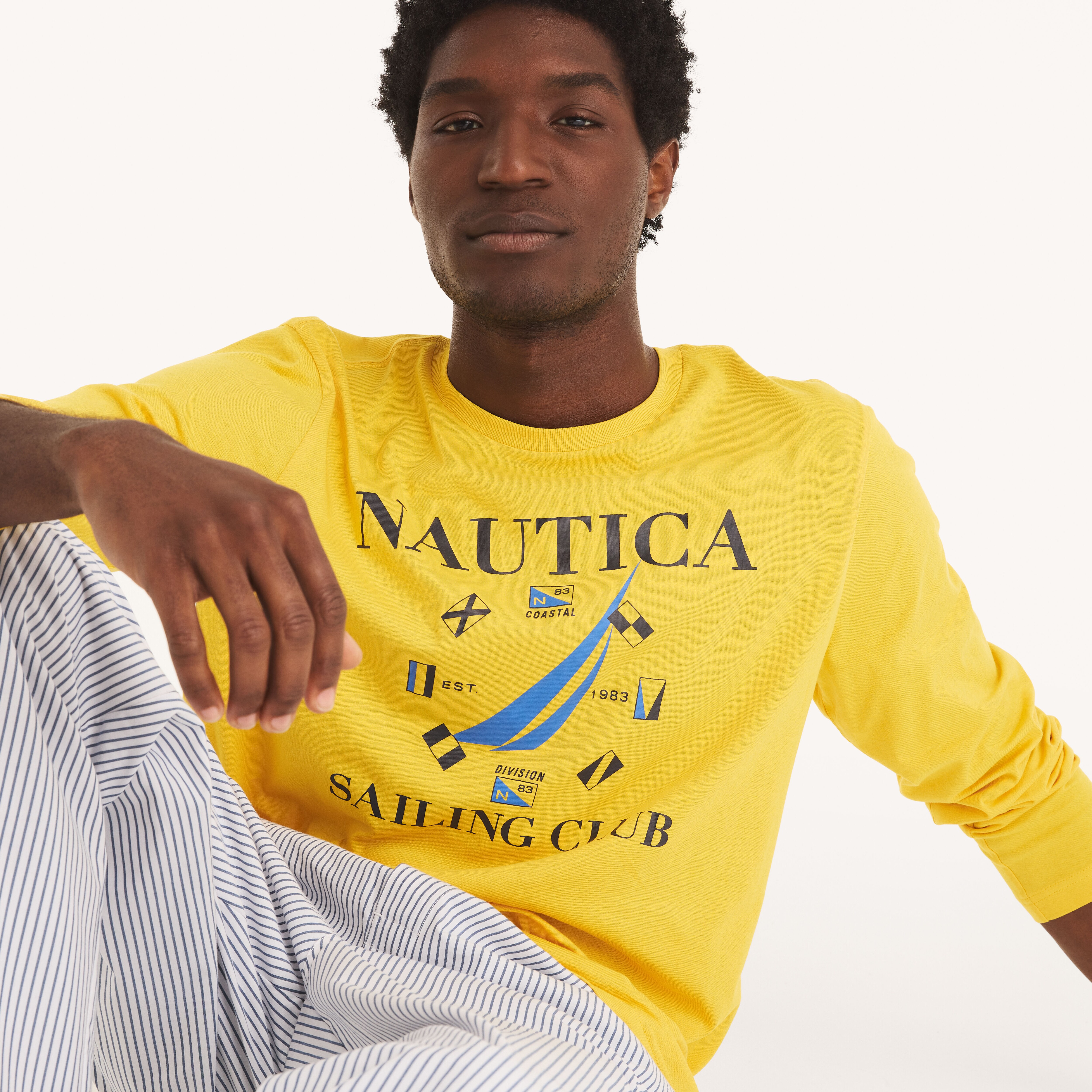 最大12%OFFクーポン Sailing Club Long-Sleeve Sleep T-Shirt | Nautica トップス