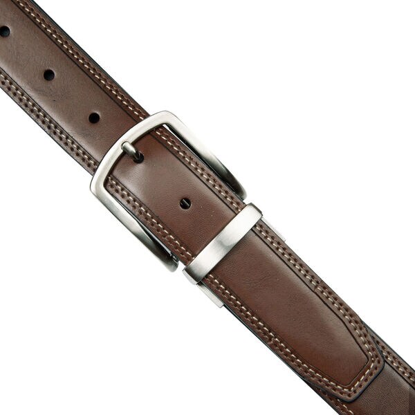 Reversible Stitch Leather Belt