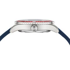 PACIFIC BEACH STAINLESS STEEL AND SILICONE 3-HAND WATCH BOX SET,Multi,large