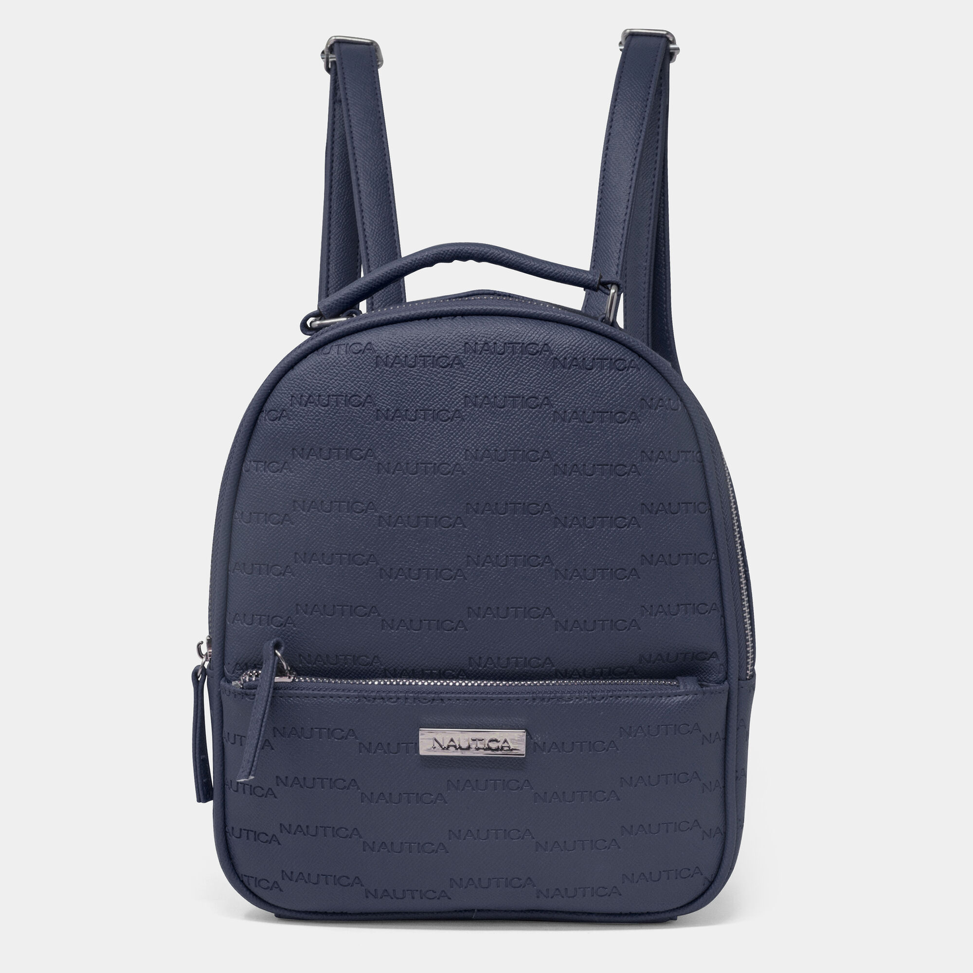 LOGO MINI BACKPACK,Navy,large
