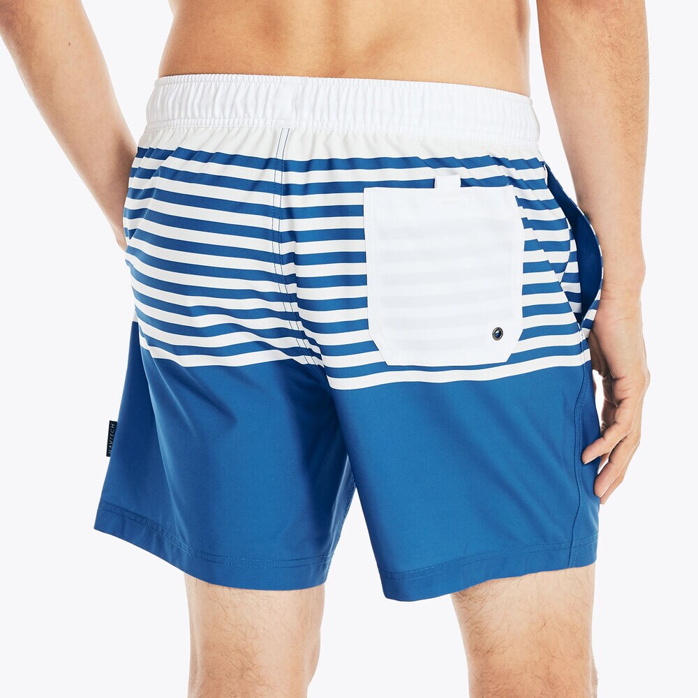 NAVTECH SUSTAINABLY CRAFTED 6" PRINTED SWIM,True Navy,large
